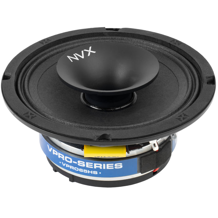 VPRO65HS 350W Peak (175W RMS) 6.5" V-Series Pro Shallow 2-Way Coaxial Loudspeaker with Horn Tweeter