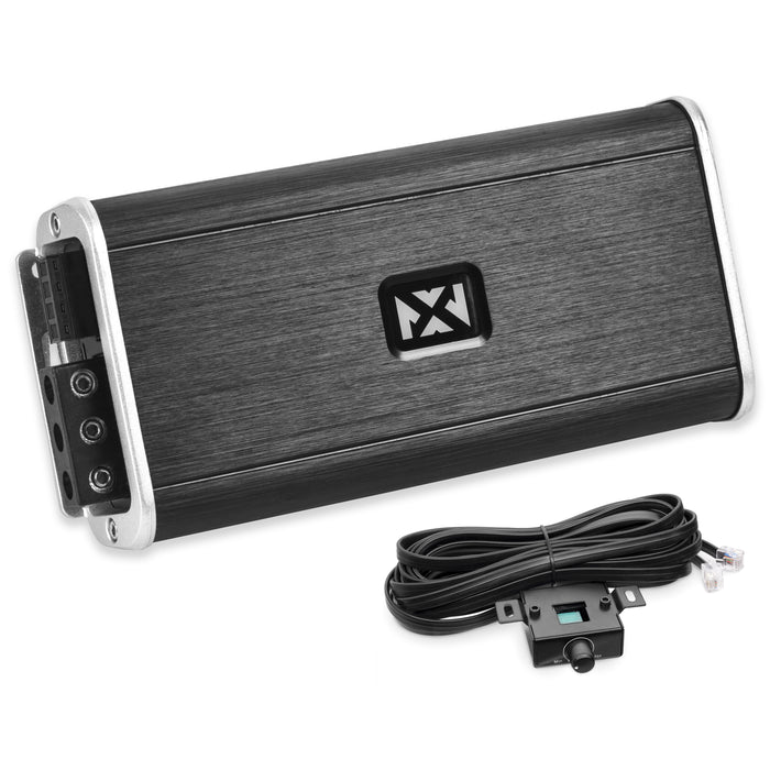 2021-up Ford Mustang Mach-E Bass Package - Includes 12" 400W RMS Subwoofer, Custom Enclosure, Monoblock Amplifier, Line Out Converter and Complete Wiring Kit (PBK-FRD-MME-G1)