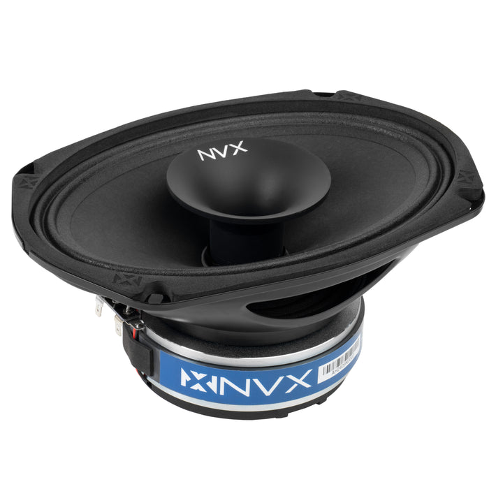 VPRO69H 400W Peak (200W RMS) 6" x 9" V-Series Pro 2-Way Coaxial Loudspeaker with Horn Tweeter