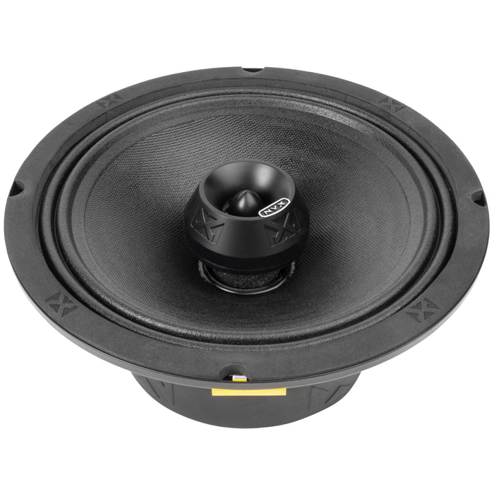 VPRO8 550W Peak (275W RMS) 8" V-Series Pro 2-Way Water Resistant Coaxial Loudspeaker with Bullet Tweeter