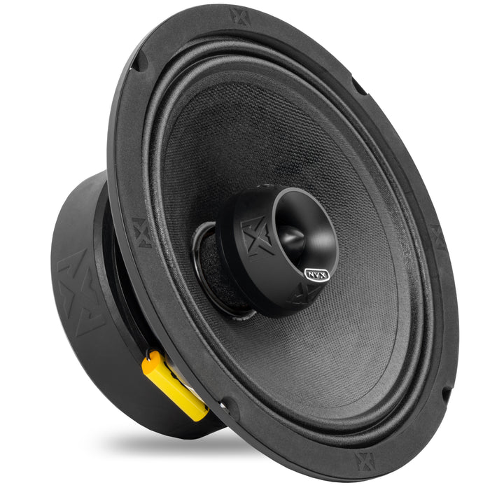 VPRO8 550W Peak (275W RMS) 8" V-Series Pro 2-Way Water Resistant Coaxial Loudspeaker with Bullet Tweeter