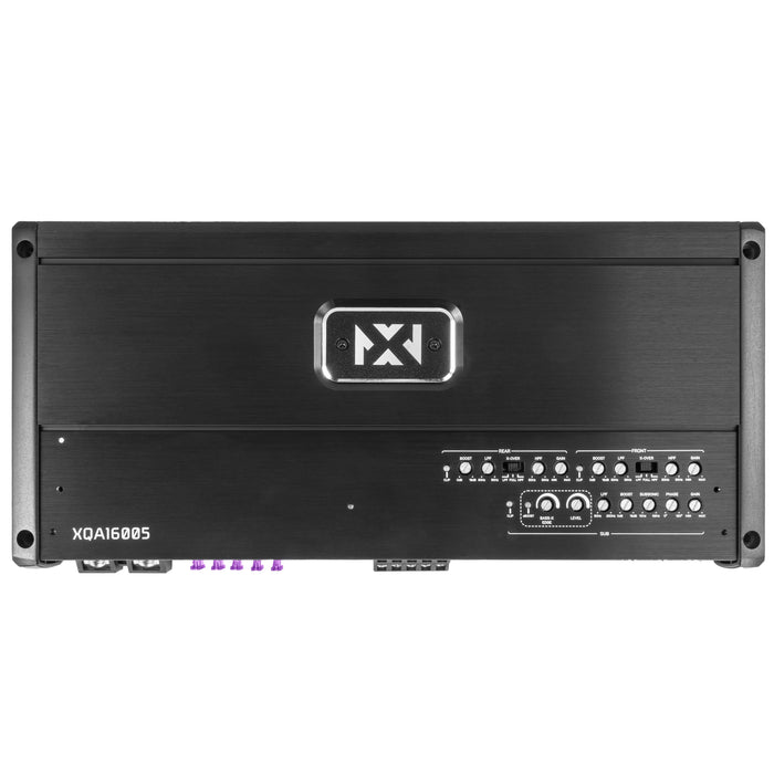 XQA16005 1600W RMS X-Series SQ Hi-Res Class D 5-Channel Amplifier with X-Boost