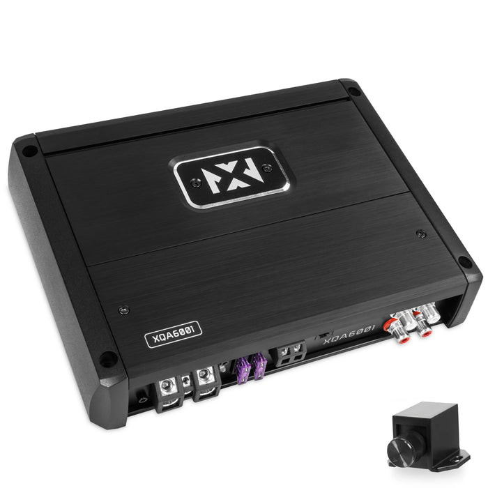 XQA6001 600W RMS X-Series SQ Class D 1-Ohm Stable Monoblock Amplifier with X-Boost