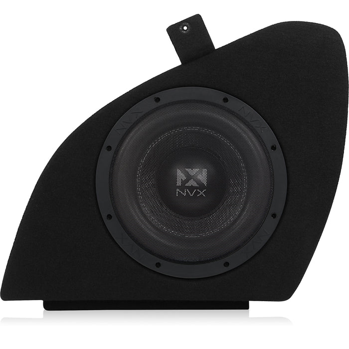 2012-Up Tesla Model S - 800W RMS Custom 10" Loaded Subwoofer Enclosure | NVX BE-TSLAS-VCW104