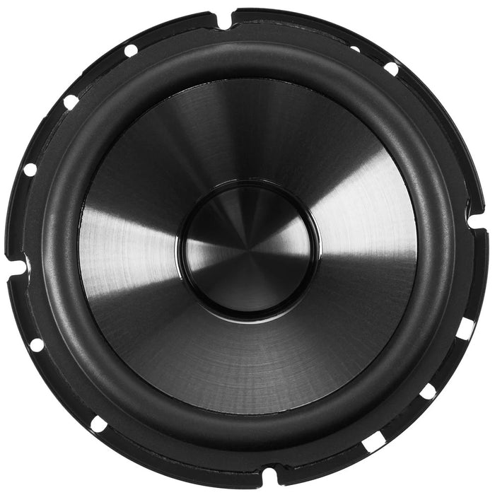 VSP65KIT2F 750W Peak (250W RMS) 6.5" 2-Ohm V-Series 2-Way Component Speakers with 25mm Silk Dome Tweeters