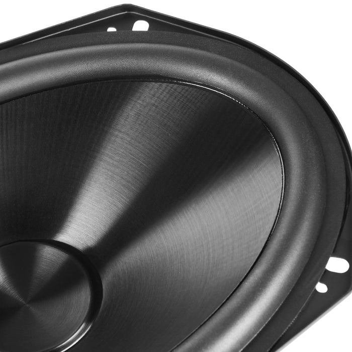 VSP69KIT2F 900W Peak (300W RMS) 6x9" 2-Ohm V-Series 2-Way Component Speakers with 25mm Silk Dome Tweeters